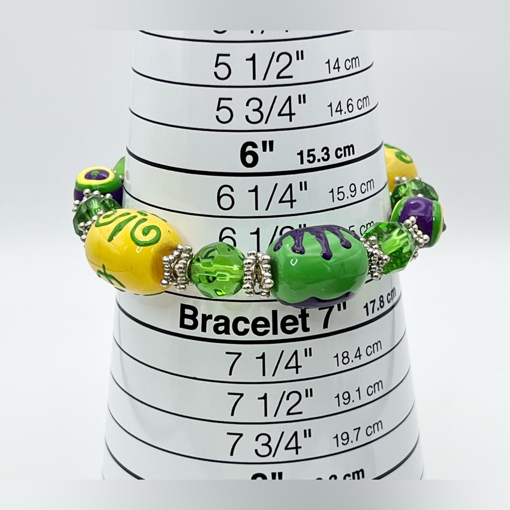 MARDI GRAS BRACELET - Picture 5 of 7